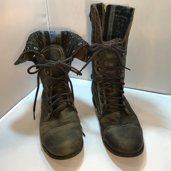 steve madden lace boots